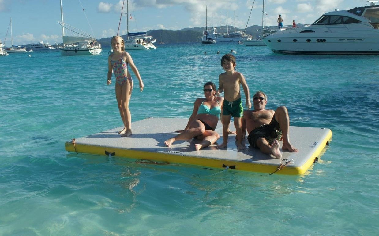 inflatable 6 foot dock